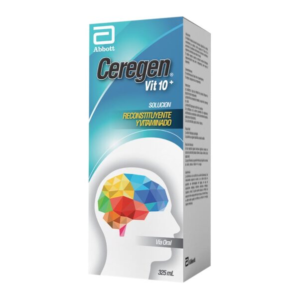 CEREGEN VIT 10+ SOLUCION ORAL CJA X 325 ML
