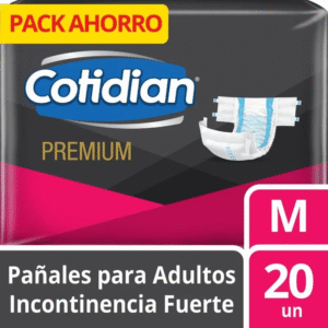 PAÑAL COTIDIAN PREMIUM T/G X 20