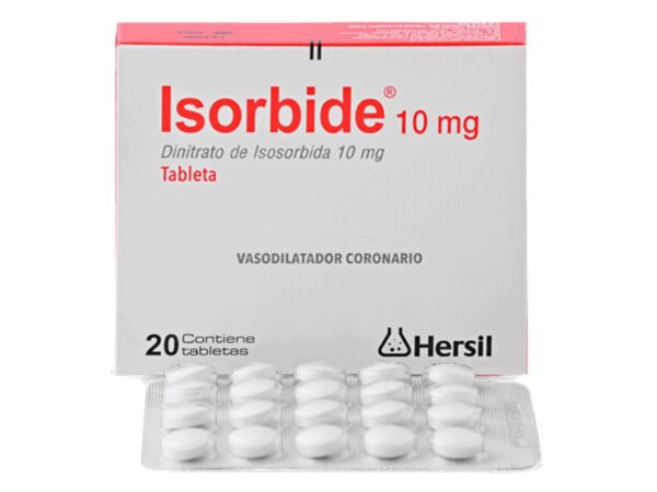 ISORBIDE 5MG Y 10 MG